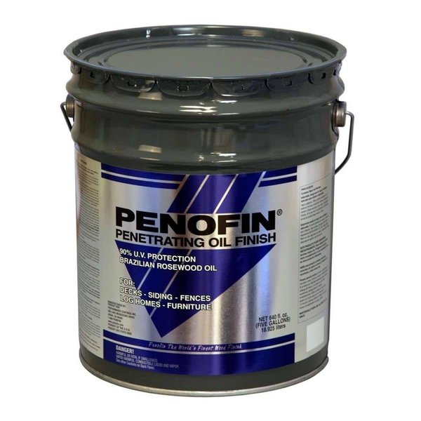 Penofin 158280 5 gal Label Penetrating Oil Finish 250 VOC, Cedar Blue PE327569
